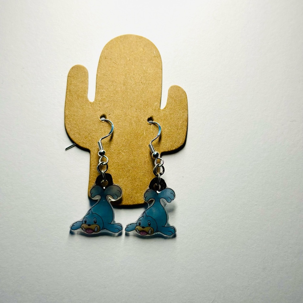 Seel pokemon earrings